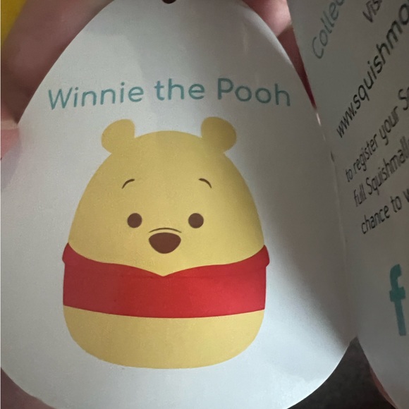 Winnie the Pooh 6” Squishmallow (NWT) - Picture 6 of 6